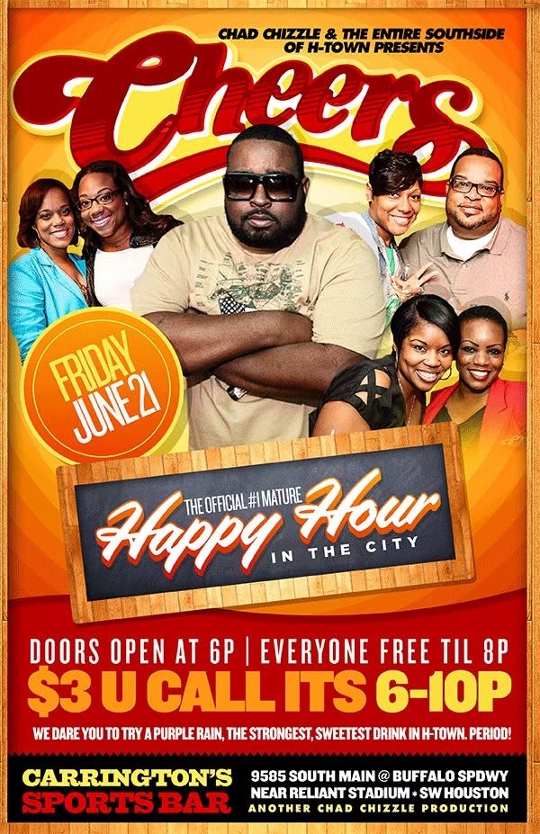 Historic CHEERS Friday promotional flyer Historic CHEERS Friday promotional flyer